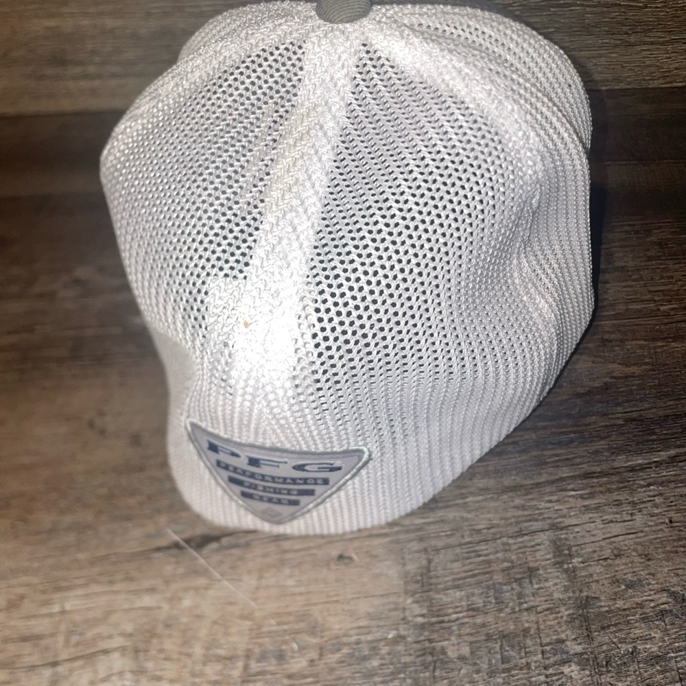 Columbia Sportswear PFG Chrome Logo Cap Adult  S/M Small/Medium Flex Fit Hat - Picture 4 of 8